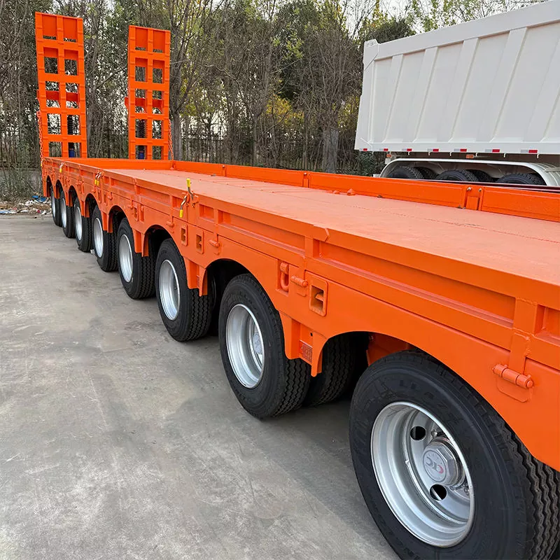 Semiremorcă hidraulică pentru transport greu cu 10 axe