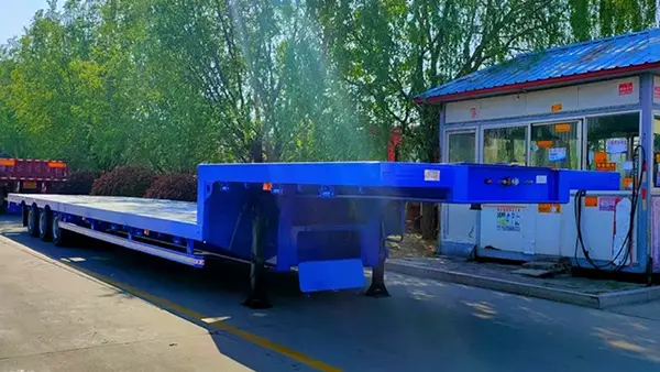 Semiremorca ușoară cu punte înaltă și joasă conduce o logistică eficientă