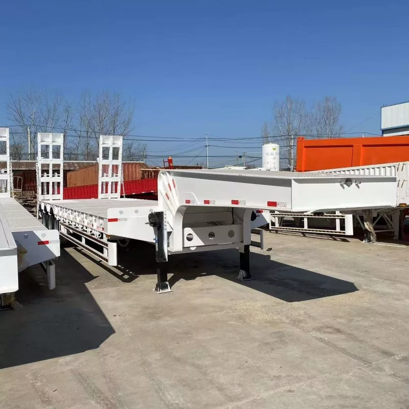 Semiremorcă hidraulică pentru transport greu cu 6 axe